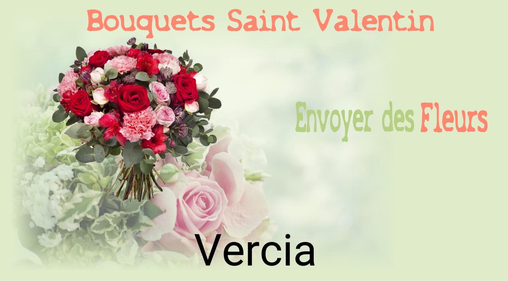 Roses de Saint-Valentin livrées à Vercia